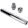 CleanHole Embout de douche Alu avec 3 pommes - Insertion 15 x 2.7cm